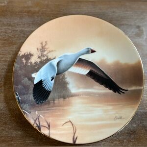 Snow Goose Federal Duck Stamp Plate 1991 Daniel Smith